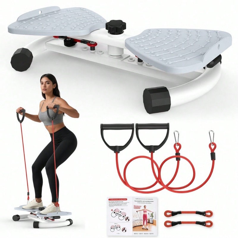 Home Gym Hack - Regulowany stepper obrotowy z regulacją oporu