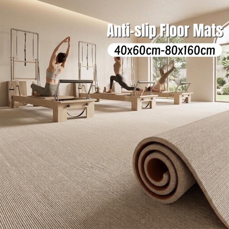 Home Gym On Carpet - Duży, odporny na ścieranie, antypoślizgowy dywan