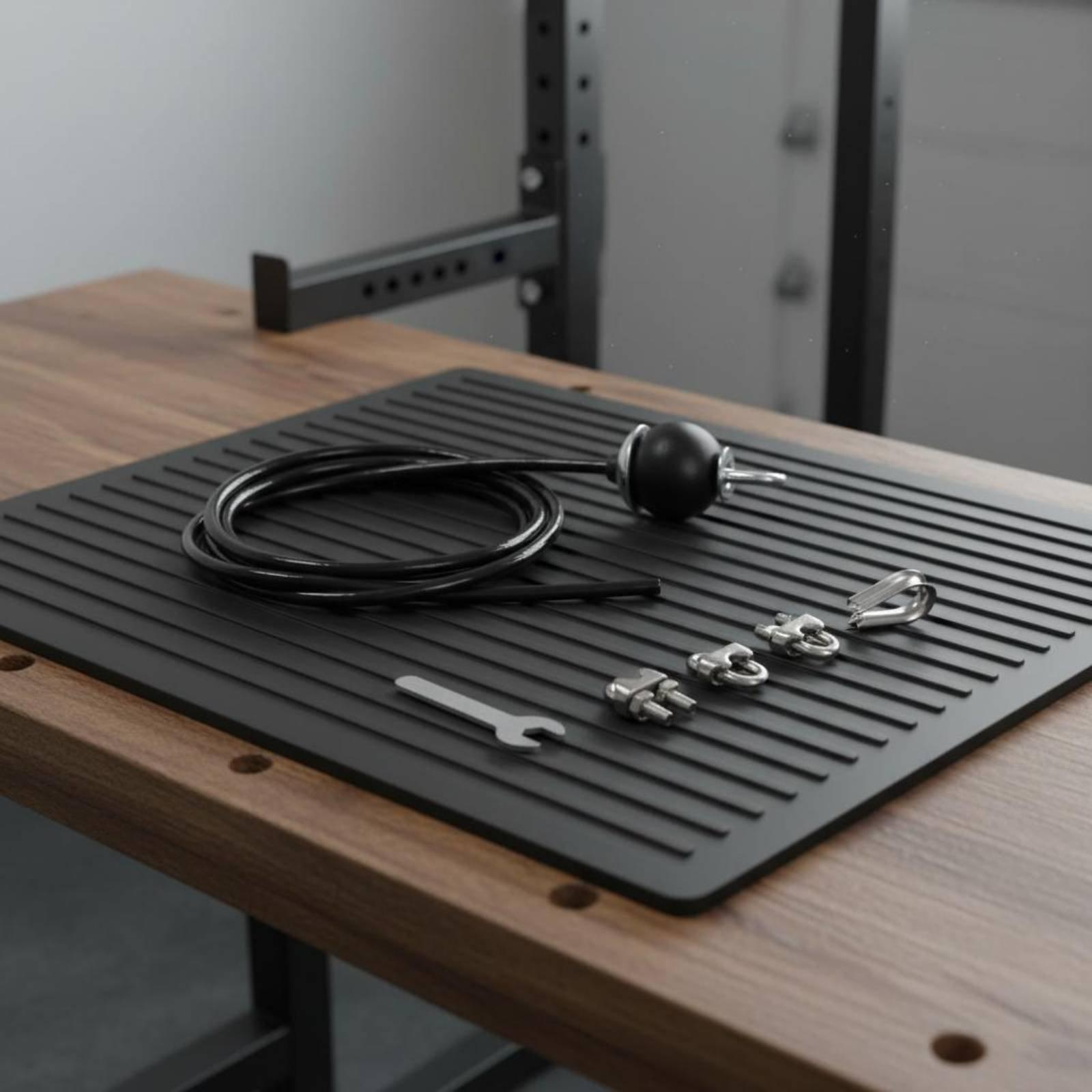 Home Gym Cable Machine - Regulowany stalowy kabel do wyciągu, zamiennik