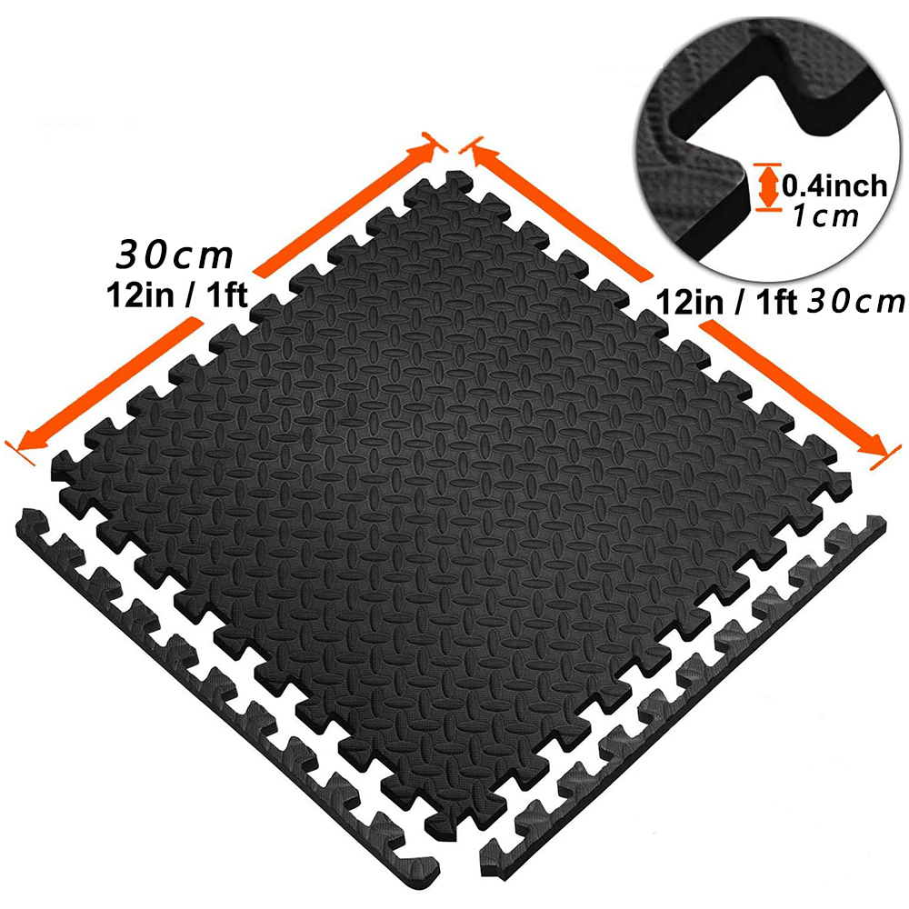 Mata Puzzle Fitness EVA, Płytk – Home Gym On Carpet recenzja i cena