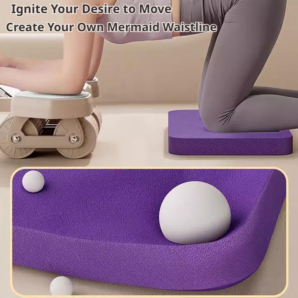 Gruba mata do jogi pod kolana, – Home Gym On Carpet recenzja i cena