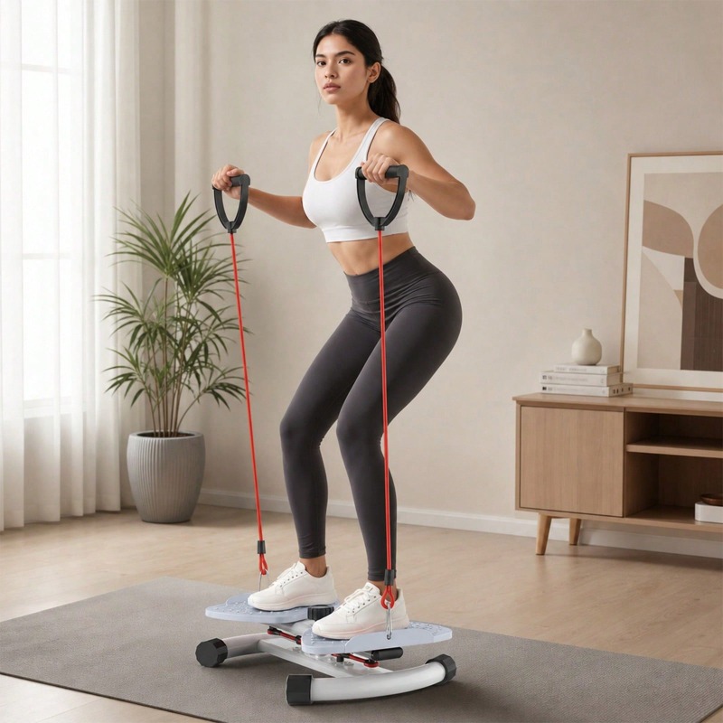 Regulowany stepper obrotowy z  – Home Gym Hack recenzja i cena