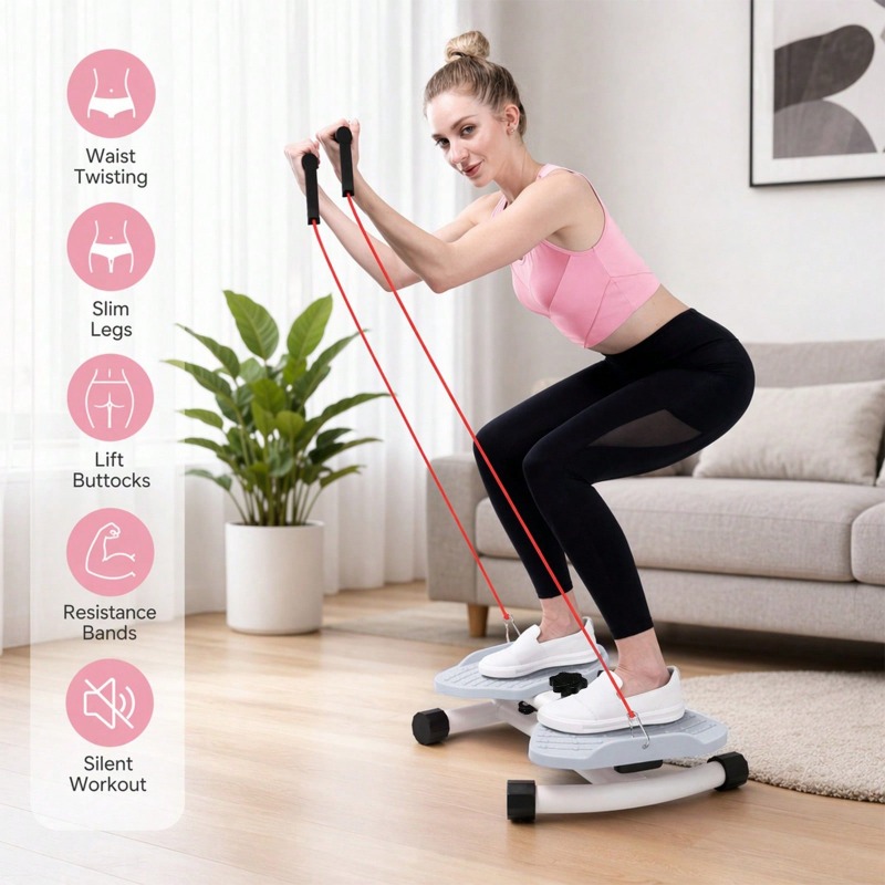 Regulowany stepper obrotowy z  – Home Gym Hack recenzja i cena