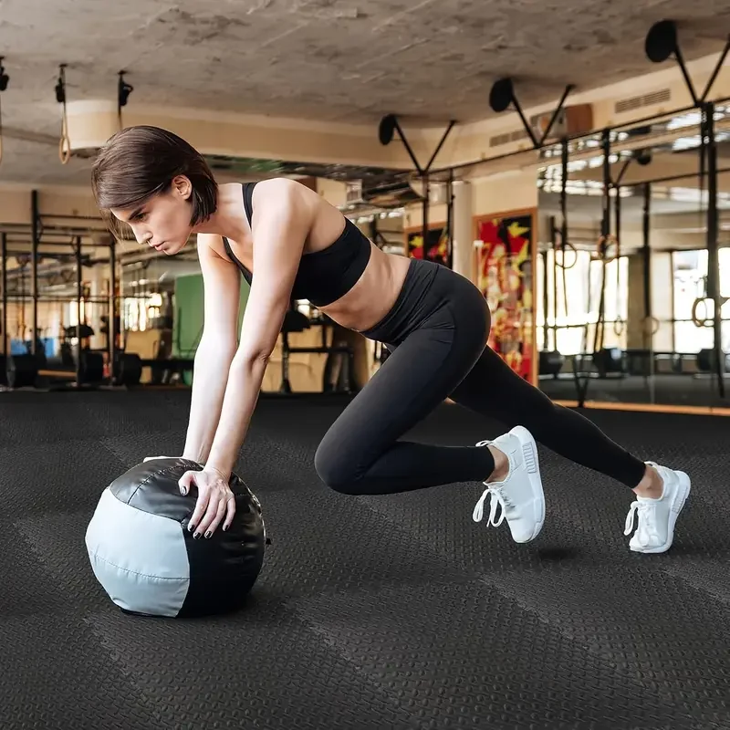 4-20PCS Domowa siłownia Szyta  – Home Gym On Carpet recenzja i cena