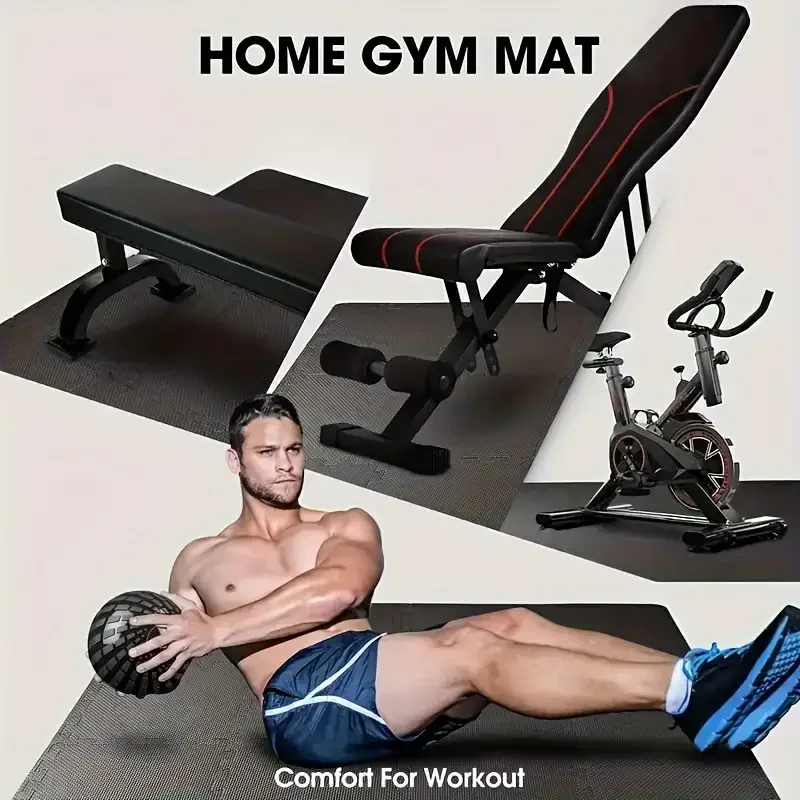 4-20PCS Domowa siłownia Szyta  – Home Gym On Carpet recenzja i cena