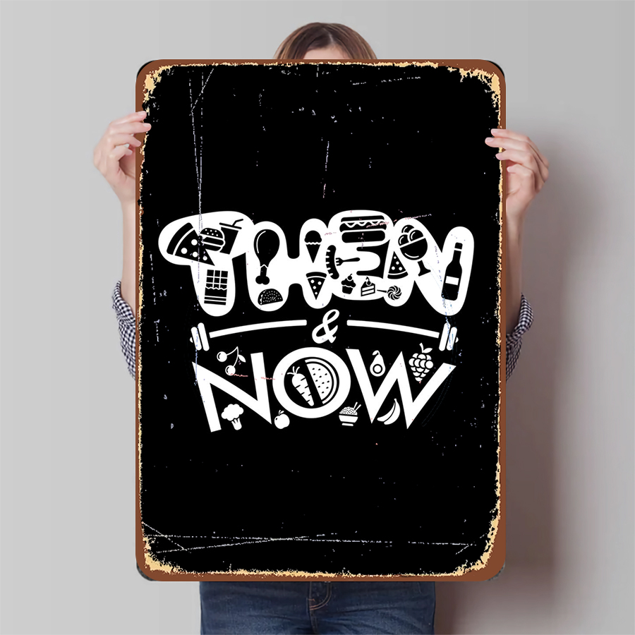 Tablica Metalowa Then & Now Fi – Home Gym Icon recenzja i cena
