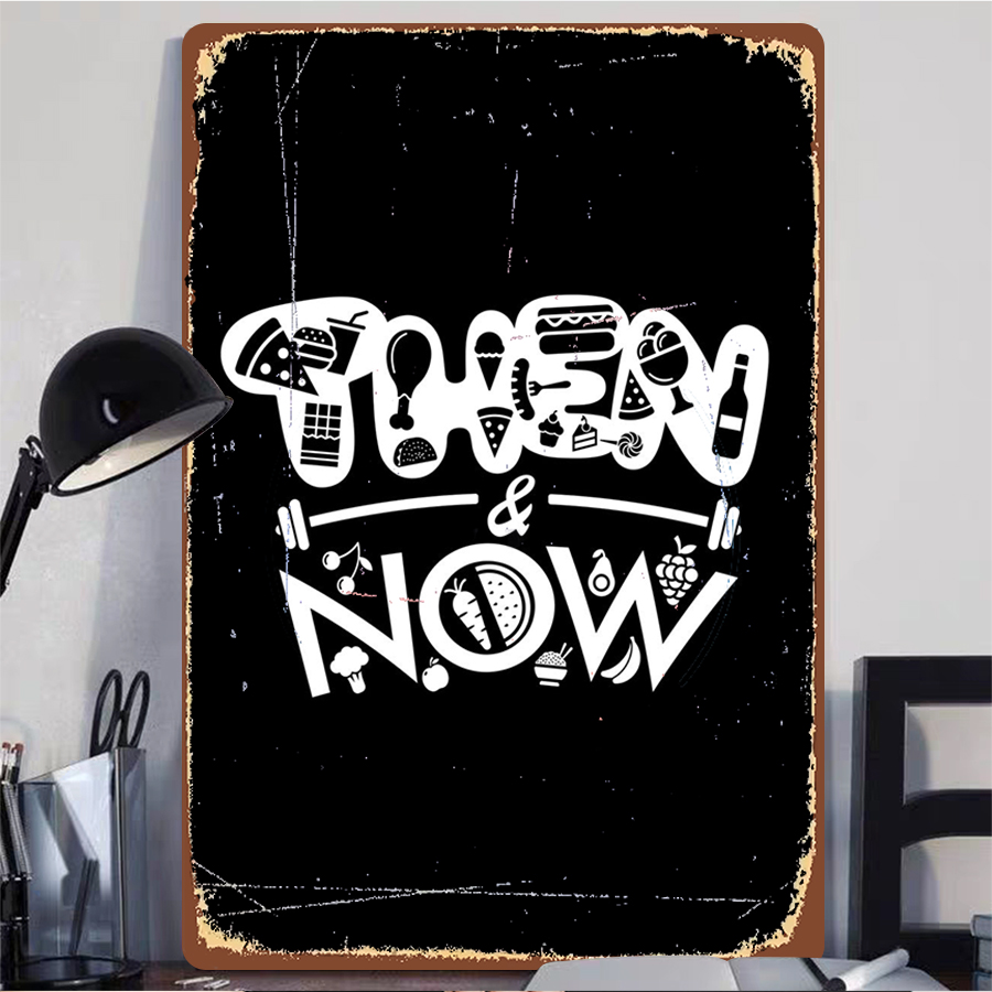 Tablica Metalowa Then & Now Fi – Home Gym Icon recenzja i cena