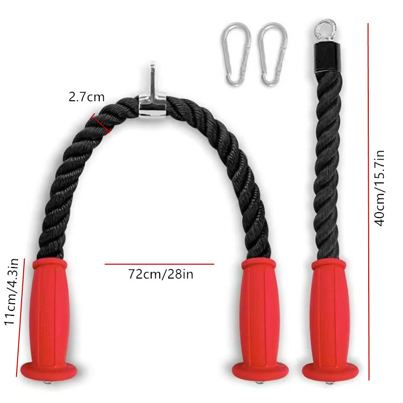 Ergonomiczne liny do tricepsów – Home Gym Hyrox recenzja i cena