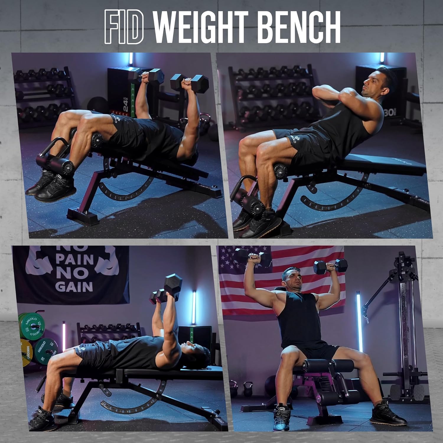 Ławka do ćwiczeń w domu - stal – Home Gym Weights recenzja i cena