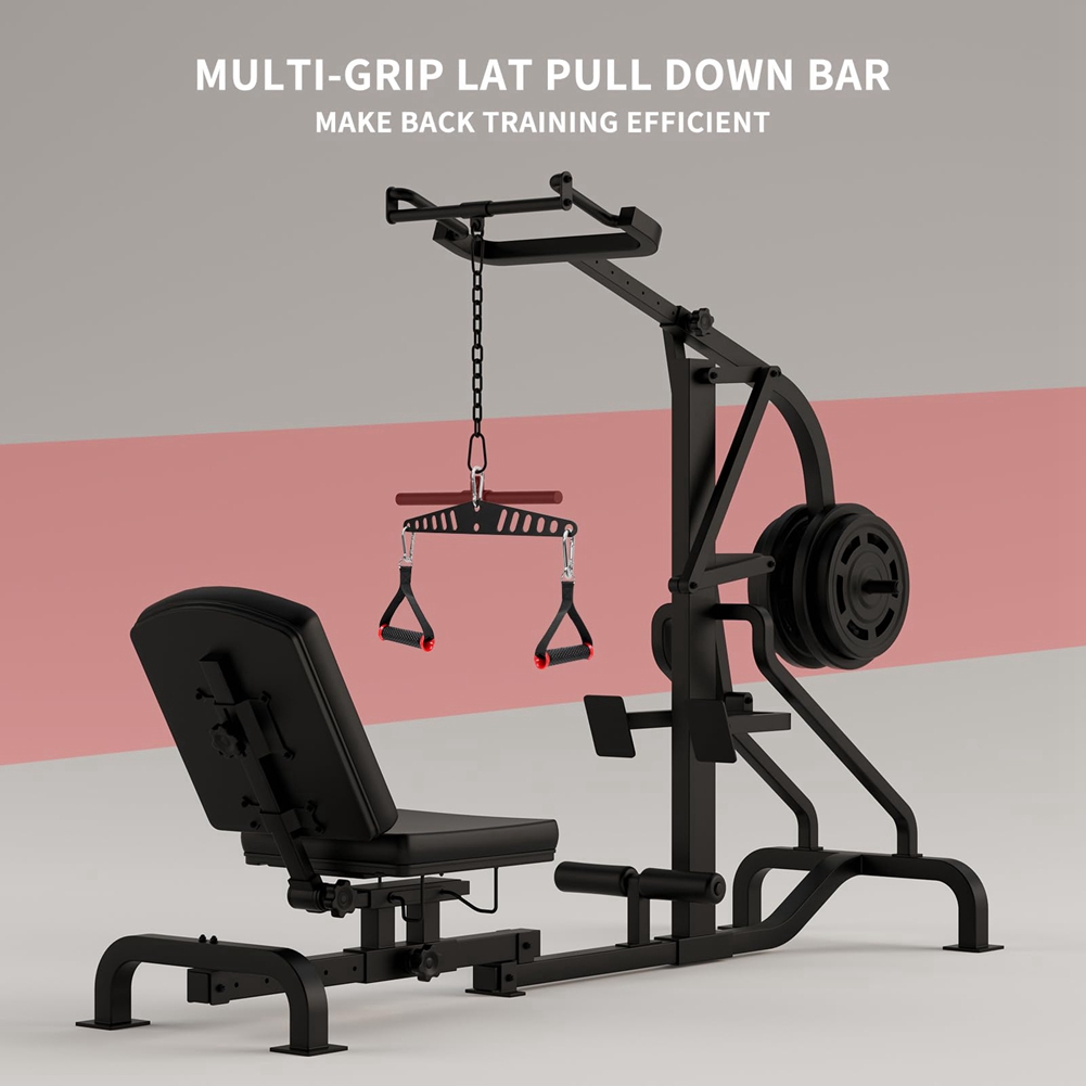 ABME Multi-Grip LAT Pull Down  – Home Gym Cable Machine recenzja i cena