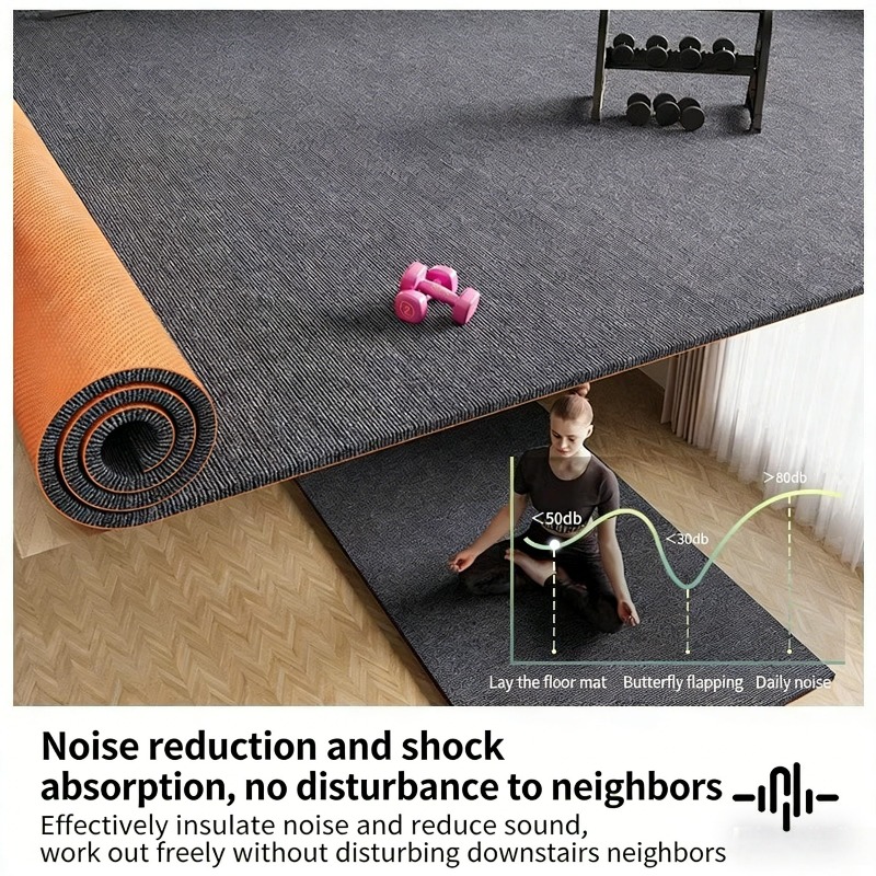 Dywan wygłuszający, pochłaniaj – Home Gym On Carpet recenzja i cena