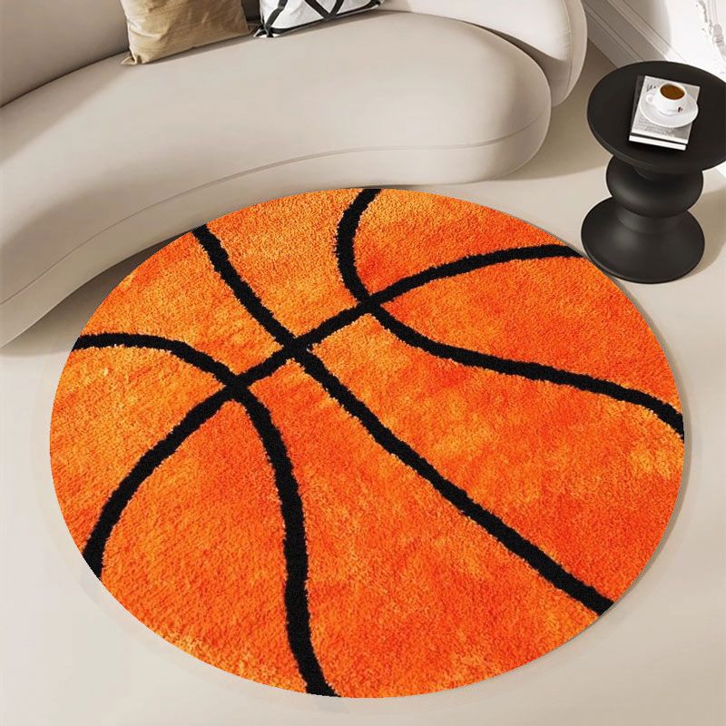 Okrągły dywan z flaneli z moty – Home Gym On Carpet recenzja i cena