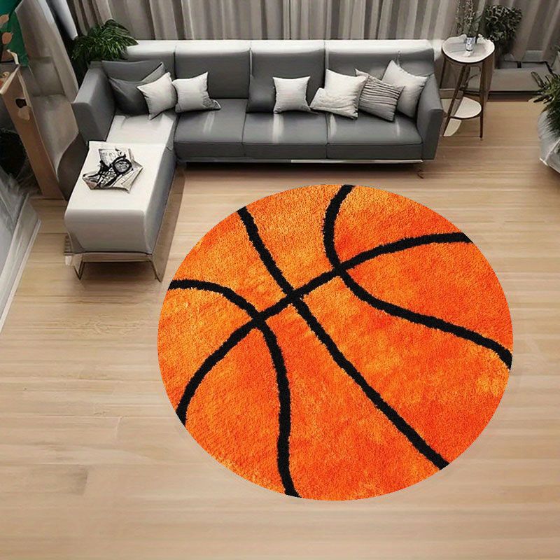 Okrągły dywan z flaneli z moty – Home Gym On Carpet recenzja i cena