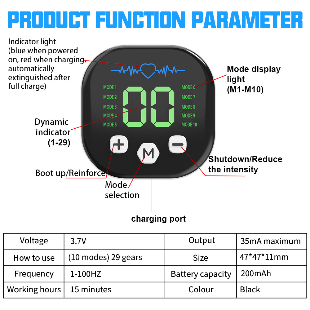 Stymulator mięśni EMS, trener  – Home Gym Electric Machine recenzja i cena