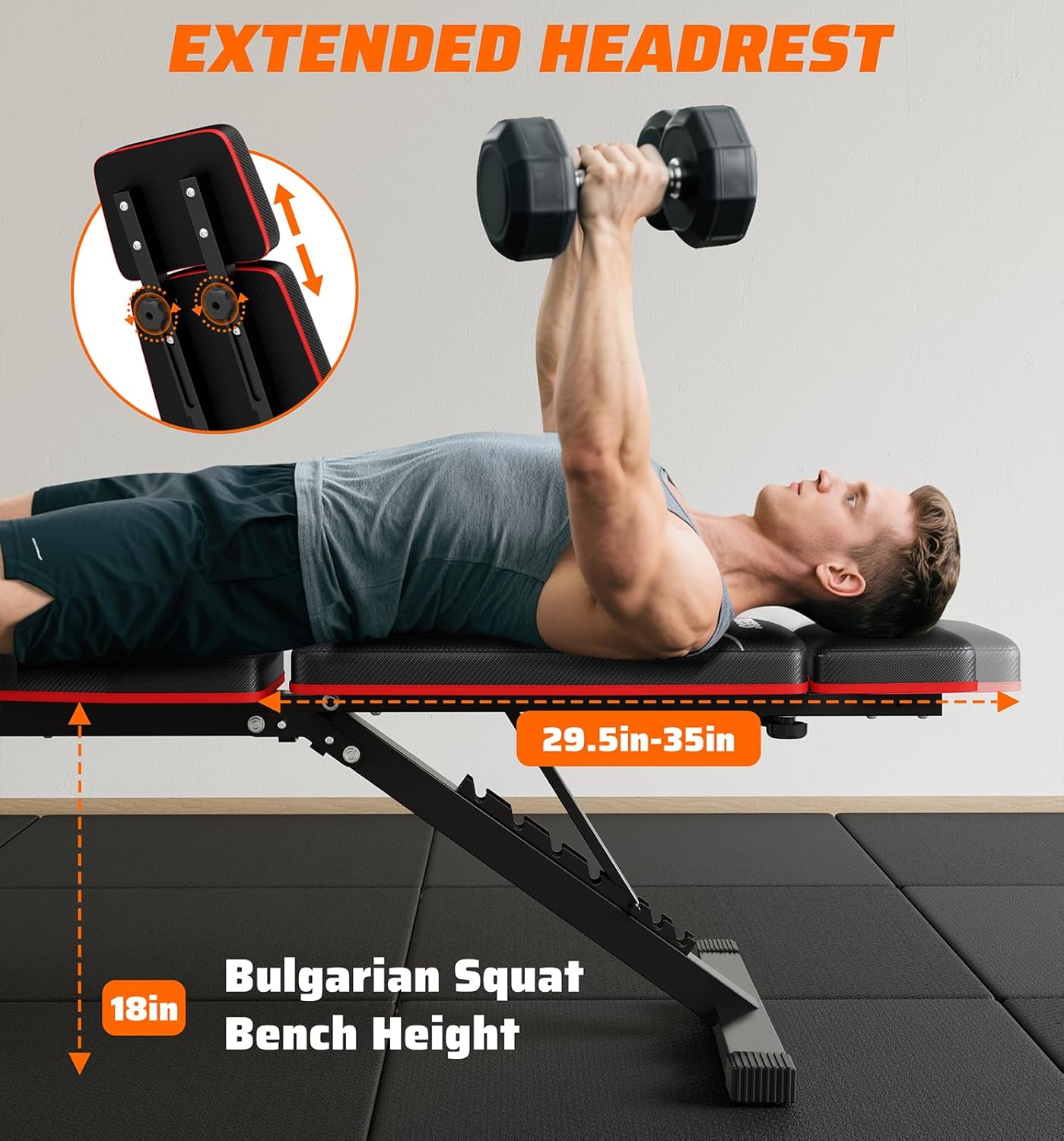 Składana ławka do ćwiczeń w do – Home Gym Weights recenzja i cena